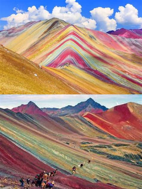 Kevin & Amanda | The Best Travel Destinations & Easy Recipes | Rainbow mountains peru, Beautiful ...