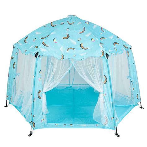 Pop Up Play Tent Kids Castle Outdoor Garden Folding Toy Children Play ...