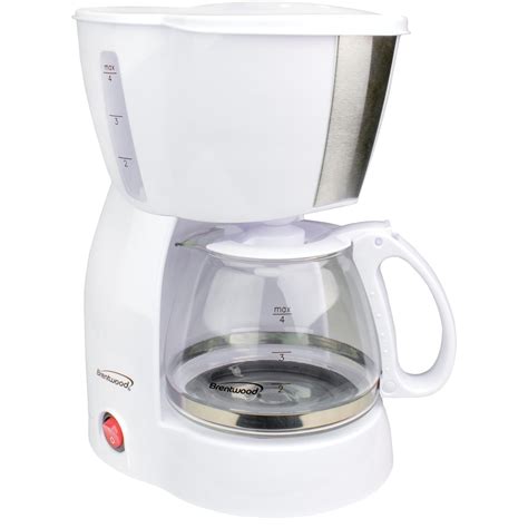 Brentwood® Appliances Ts-213w 4-cup Coffee Maker (white) - Walmart.com ...