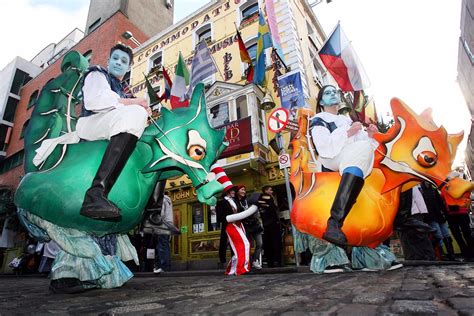 Temple Bar TradFest Parade | Buí Bolg Parade. Performers are… | Flickr
