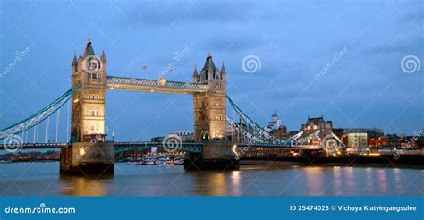 London Tower Bridge Panorama Stock Photo - Image of drawbridge ...