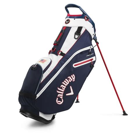 Callaway Golf 2020 Fairway Stand Bag-Navy-White-USA Flag - Walmart.com - Walmart.com