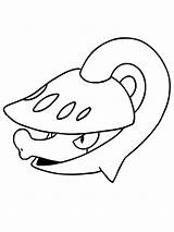 Shelmet Pokemon coloring Pages sketch template