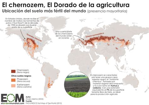 Black soils: the world's best agricultural lands : r/MapPorn