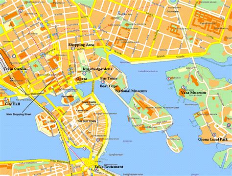 Stockholm Map Museums