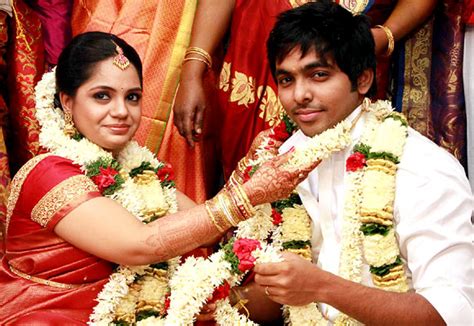 PIX: Rahman's nephew GV Prakash's LAVISH wedding - Rediff.com Movies