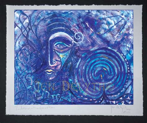 Oghma Limited Edition Celtic Art Print by Welsh artist Jen Delyth - Celtic Art Studio