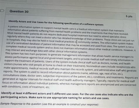 Solved Identify Actors and Use Cases for the following | Chegg.com
