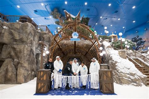 Abu Dhabi officially opens its first indoor snow park at Reem Mall ...