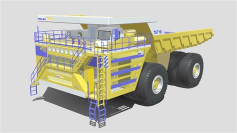 3D Belaz 75710 Dump Truck | CGTrader