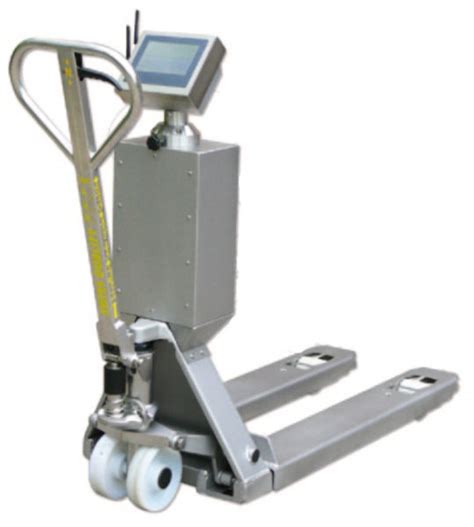 Manual pallet truck / stainless steel / scale - RITM Industry