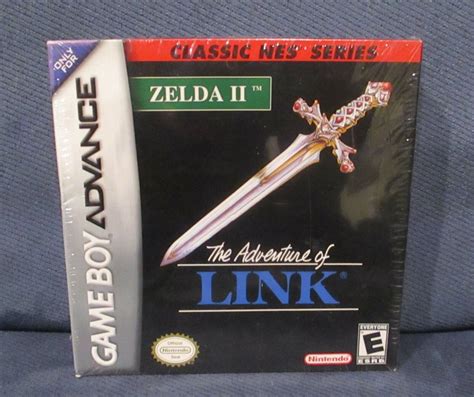 Nintendo Game Boy Advance ZELDA II: THE ADVENTURE OF LINK Classic NES SEALED NEW