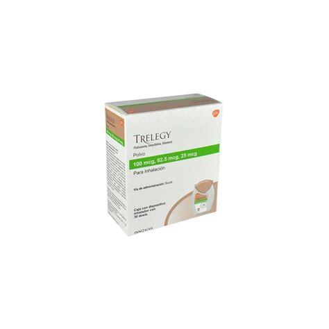 TRELEGY (FLUTICASONE, UMECLIDINIUM, VILANTEROL) 100MCG/62.5MCG/25MCG ...