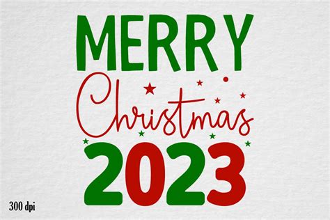 Merry Christmas 2023 Graphic by Craftdesignbulk.com · Creative Fabrica