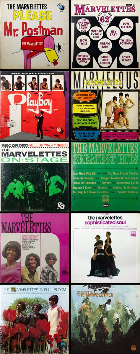 The Marvelettes released 10 albums during their career with Motown ...