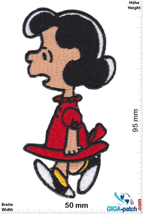 Snoopy - The Peanuts - Lucy van Pelt- Patch - Back Patches" - Patch ...