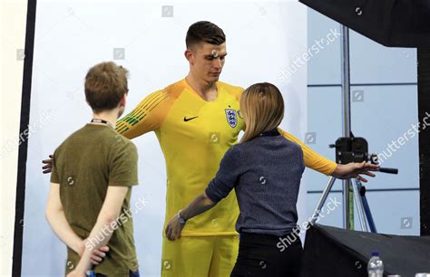 England Goalkeeper Nick Pope During Media Editorial Stock Photo - Stock ...