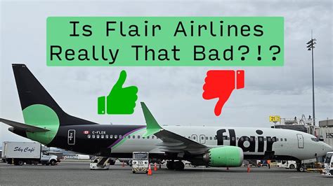 Is Flair Airlines Really That Bad?!? | SFO - YVR - YouTube