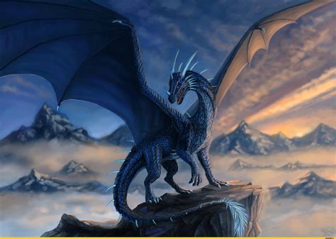 Pin by Pierre-Michel Trebbin on Dragon | Dragon pictures, Fantasy dragon, Blue dragon