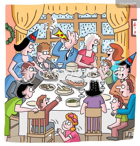 Holiday Meal Cartoons and Comics - funny pictures from CartoonStock