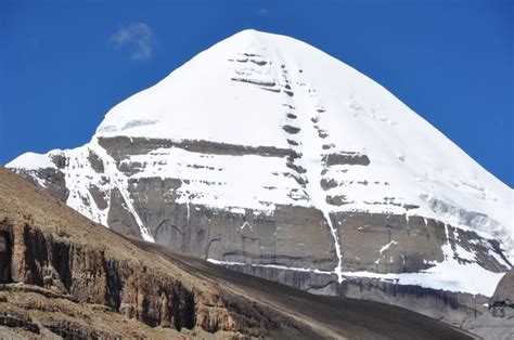 The Holy Kailash Parbat, Tibet, worshipped by Hindus, Jains,and ...