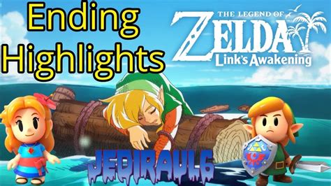 Zelda Link's Awakening ending highlights - YouTube