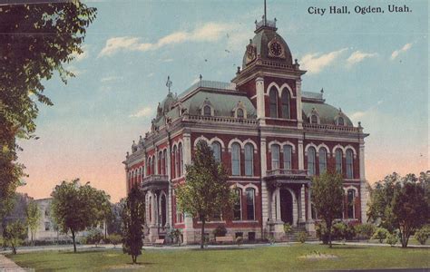 City Hall-Ogden,Utah 1915 | Ogden utah, Utah, City hall