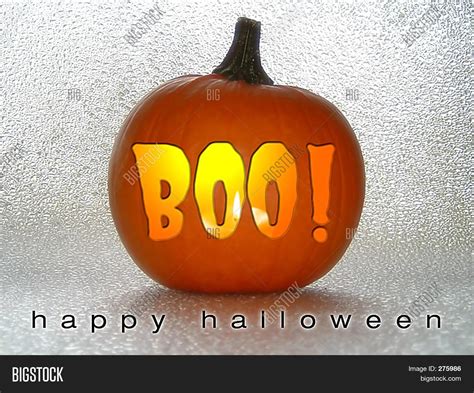 Boo_pumpkin Image & Photo (Free Trial) | Bigstock