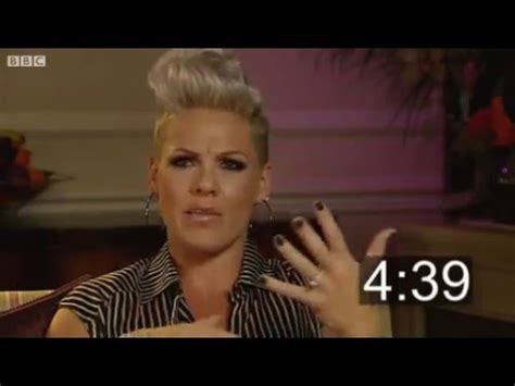 BBC Five Minutes With Pink Interview - She's amazing!! - YouTube