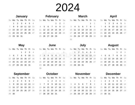 2024 Desk Calendar