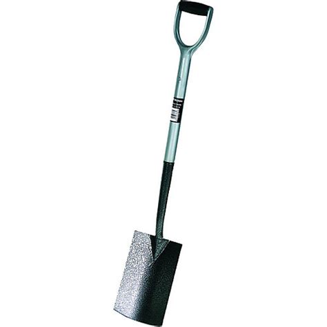 Wickes Powagrip Carbon Steel Garden Digging Spade - 995mm | Wickes.co.uk