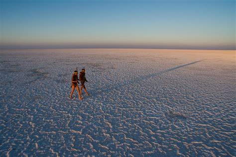 mother nature: Makgadikgadi Pan, Botswana