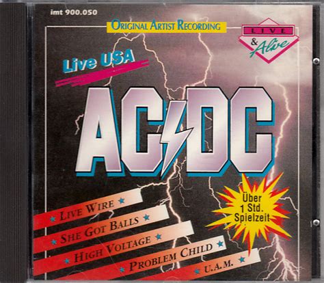 AC/DC - Live USA | Releases, Reviews, Credits | Discogs