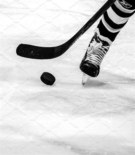 Puck featuring hockey, ice hockey, and puck | Sports & Recreation Stock ...