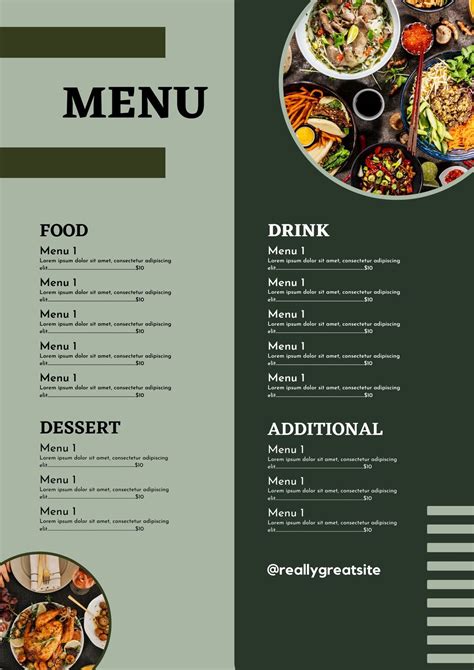 Design Professional Food Menu, Restaurant Menu, Cafe Menu Or Price List ...