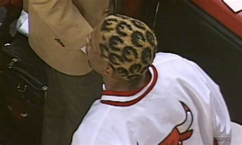 The many hair designs of Dennis Rodman