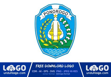 Logo Kabupaten Ponorogo - Download Vector CDR, AI, PNG.