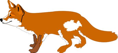 Fox Running Clip Art at Clker.com - vector clip art online, royalty ...