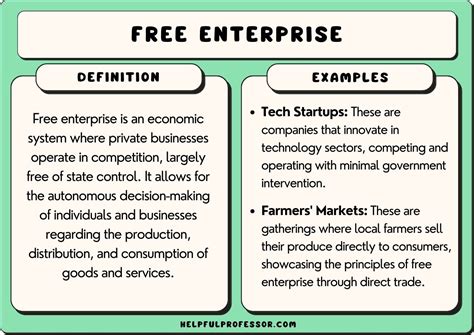 15 Free Enterprise Examples (2024)