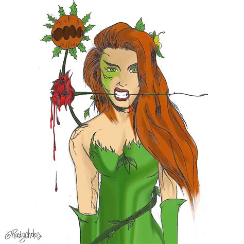 Poison Ivy Drawing | Free download on ClipArtMag