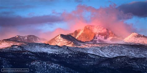 Longs Illuminated | Longs Peak, Rocky Mountain National Park | Images of Rocky Mountain National ...