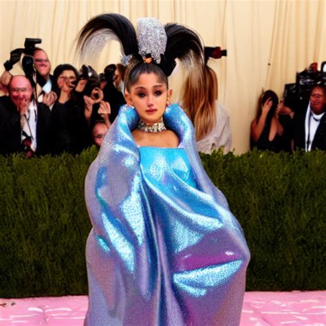 prompthunt: ariana grande at the 2023 met gala