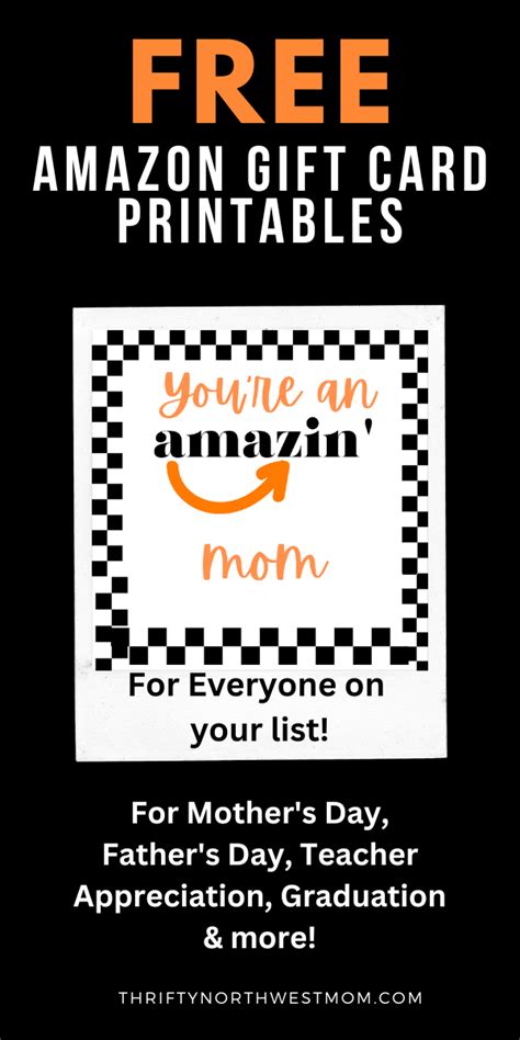 Amazon Gift Card Printable Free