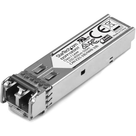 Startech .com Juniper EX-SFP-1GE-LX Compatible SFP Module1000BASE-LX1GE SFP 1GbE Single Mode ...