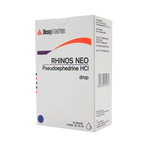 Rhinos Neo Drop 10 Ml | Obat dan Vitamin - DokterSehat