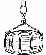 Vintage Barrel In A Sling Coloring Page  ColouringPages sketch template