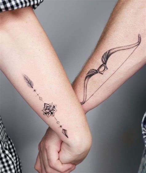 35 Perfect Couple Tattoo Design Ideas | Couples tattoo designs, Couple tattoos unique, Matching ...