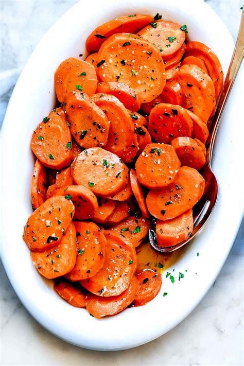 Brown Sugar Glazed Carrots (One-Pan Side Dish!) | foodiecrush.com