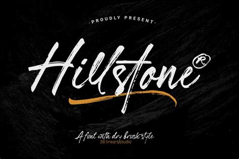 Free Hillstone Brush Script Font - CreativeBooster