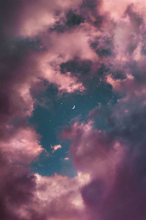 Lottie | Night sky wallpaper, Sky aesthetic, Cloud wallpaper